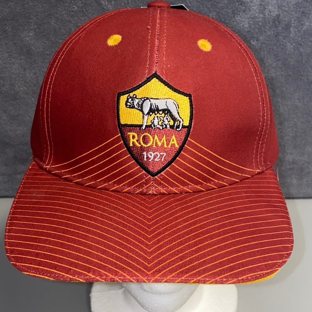 Roma 1927 Red and Yellow Cap with Logo